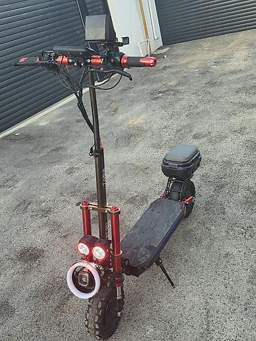 Elektrikli samokatlar: Toba St311 model skuter satılır. sürət 80 km qədər yol qət etmə — 5
