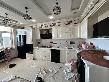 mdf mebel: 🚨 TƏCİLİ SATILIR MDF Membran Mətbəx mebeli:qiymət 900azn. üzeri tökme — 1