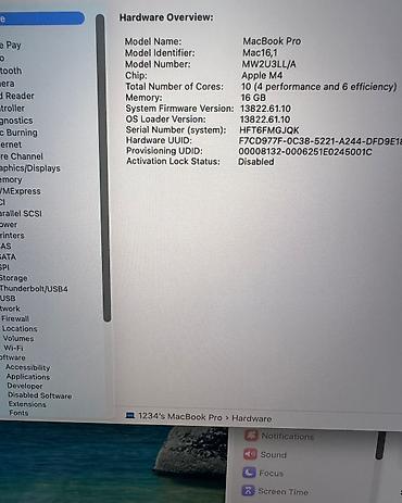 Ноутбуки Apple (MacBook): Ноутбук Apple (MacBook) 14.3 ", M4 Pro, 2024 год, ОЗУ, RAM: 16 ГБ — 4