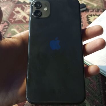 apple iphone 5s: IPhone 11, 128 GB, Qara, Simsiz şarj, Face ID