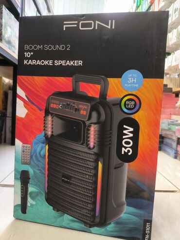 Наушники: Foni Boom Sound 2 dinamiki ilə musiqi dinləyin və karaoke partiləri