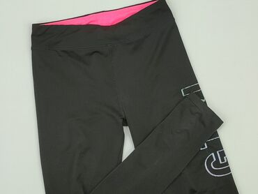 ocieplane legginsy dla dziewczynki 110: Leggings for kids, Destination, 12 years, 146/152, condition - Good