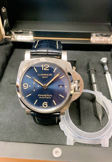 Другие наручные часы: Panerai Luminor GMT. • Механические с автоподзаводом. • Стекло - at lalafo.kg — 3 Другие наручные часы: Panerai Luminor GMT. • Механические с автоподзаводом. • Стекло - — 3