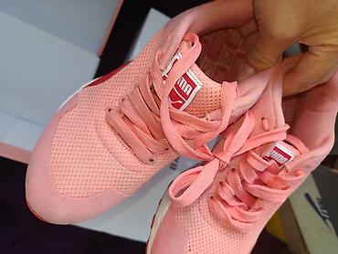Кроссовки и спортивная обувь: Кроссовки Puma, женские/юношеские. - Цвет: розовый (верх) с красными — 3