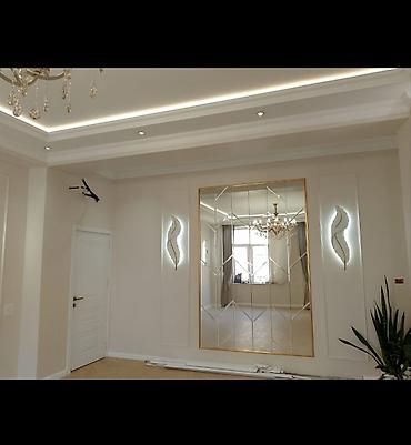 asma tava: LED işıqlandırma və tavan dizaynı xidməti - Gərgi və alçıpan — 9