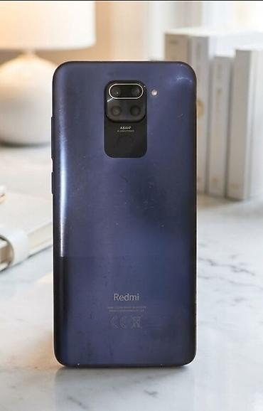 iphon 14: Redmi, Redmi Note 9, Б/у, 128 ГБ, цвет - Синий, 2 SIM — 1