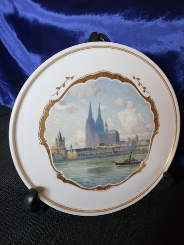 Ostali antikviteti: Tanjir KPM 1924 godina,dekorativni Julius Menzela,rucno oslikan. Sve na lalafo.rs — 2 Ostali antikviteti: Tanjir KPM 1924 godina,dekorativni Julius Menzela,rucno oslikan. Sve — 2