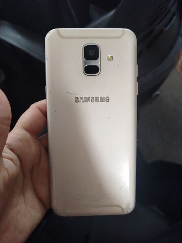 baku electronics samsung a70: Samsung Galaxy A6, цвет - Золотой, Отпечаток пальца