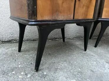 Stilske komode: Retro Art Deco noćni ormarići / stočići - MOGUĆ PREVOZ U dobrom — 5