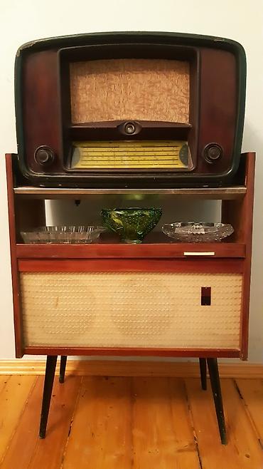 gramofon: Радиоприемник Балтика Рига 1953 года выпуска в нерабочем состоянии и — 3