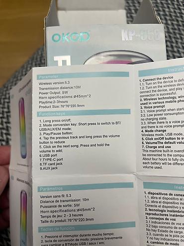 vozol 6 k: Yeni Kolonka, Növ - Bluetooth, rəng - Qara — 5