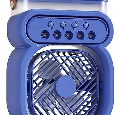 iphone mini: Prenosivi stoni ventilator sa vodenom maglom (3-u-1 rashlađivač — 4