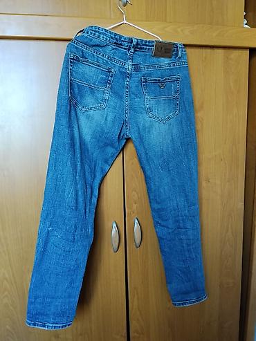 lui vitton: Джинсы Armani Jeans (AJ) - Классический синий деним с легким эффектом — 2