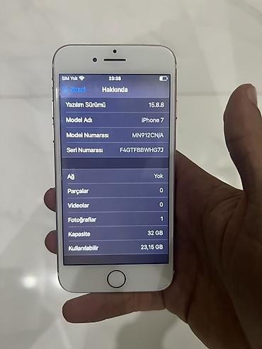 iphone xe: IPhone 7, 32 GB, Rose Gold, Barmaq izi — 2