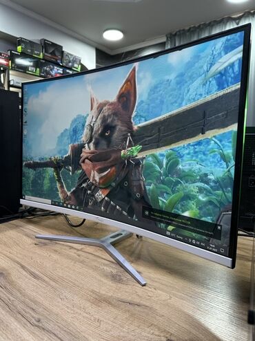 монтор: Монитор, AOC, Б/у, LED, 31" - 32"