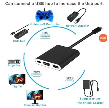 samsung galaxy note 4: Extra Povoljno NOV UNIVERZALAN SAMSUNG IPHONE USB Type C 4K HDMI