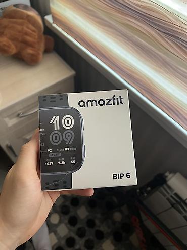 amazfit bip 6: Amazfit Bip 6 (Blue/Black) AMOLED GPS 1,97’’ В комплекте коробка — 1