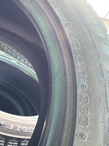bridgeston: 215/55/16 4 шт комплект в идеальном состоянии фирма Bridgestone — 4