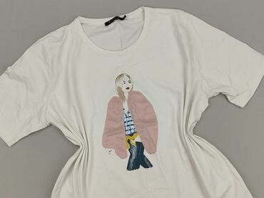t shirty damskie czarne z nadrukiem: Women`s T-shirt, size 2XL