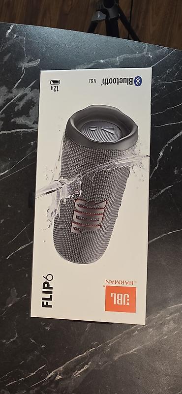 jbl flip 6: JBL Flip 6 portativ Bluetooth kolon - Model: JBL Flip 6 - Rəng: boz - — 2