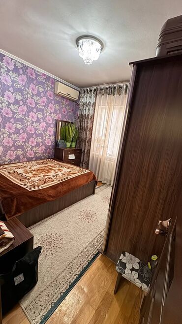 3 комнатная квартира 104 серии бишкек: 3 комнаты, 64 м², 106 серия, 9 этаж, Косметический ремонт
