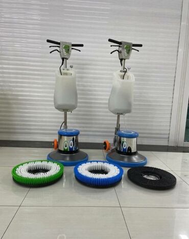 Уборочный инвентарь: Роторная машинка для мойки ковров брусчатки, бетонных полов, кафеля и — 9