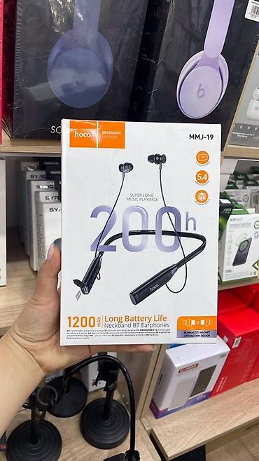 Аудиотехника: Mobi Center/ Моби Центр Hoco Neckband BT Earphones — беспроводные — 2