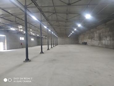kafe icare: Təcili icarə anbar 2200 m2 Binəqədi şosesi Zəngəzurun arxası — 2