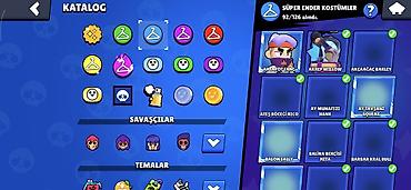 hanı: Məhsul: Brawl Stars oyun hesabı Xüsusiyyətlər: - Kupa yolu: 98,499 — 4