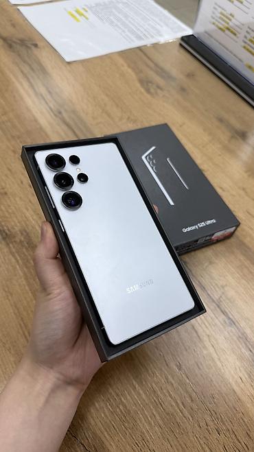 note 2: Samsung Galaxy S25 Ultra, Б/у, цвет - Белый — 1