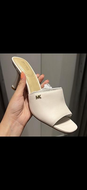 watch 6: Michael Kors Cara Mule – qadın üçün zərif açıq burunlu mıller (yeni) — 3
