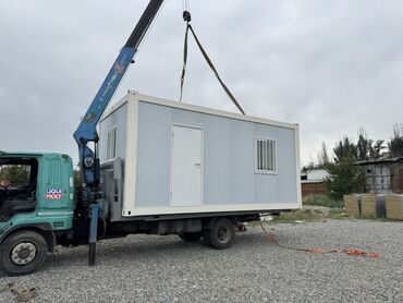 Контейнеры: Бытовой модуль/контейнерное здание (вагончик) - Размер приблизительно — 1