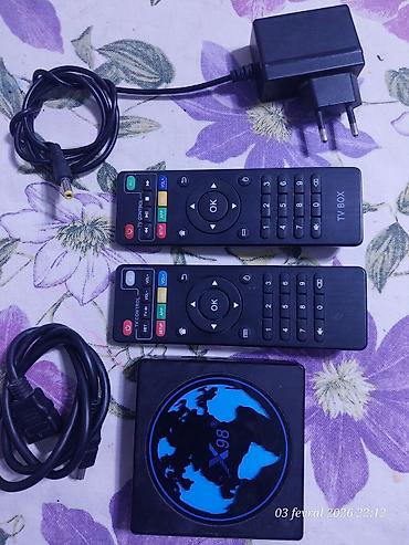 Smart TV bokslar: İşlənmiş Smart TV boks TV box 4 GB / 32 GB, Android — 1