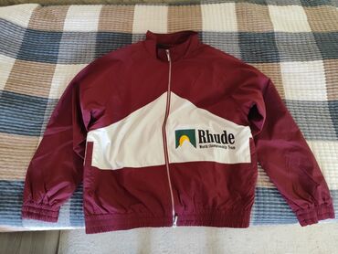 дождевик найк: Ветровка Rhude World Championship Team (есть торг) - Цвет: бордовый с