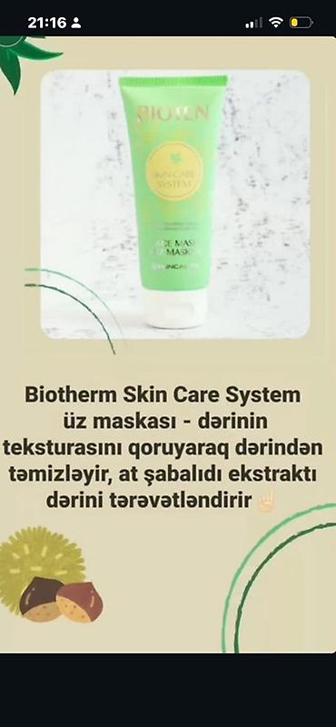 qramla etir: Bioterm/Skincare seti – üzüngün gündəlik qulluq üçün 3 məhsul: 1) — 3