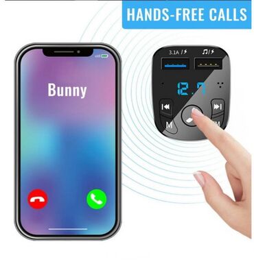Audio oprema za auto: MP3 player Bt 5.0 brzi punjač 3.1A hands-free Specifikacije — 5