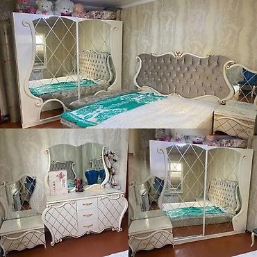 işlənmiş stol stul dəsti: Yataq mebeli 660₼
 Təcili satılır ünvan Hövsan Zəhra04. ⁹³⁹³ z — 1