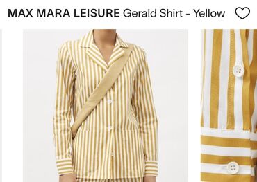 Košulje: Max Mara, S (EU 36), Pamuk, Prugasti, bоја - Bež — 13