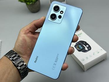 Redmi, Redmi Note 12, Б/у, 128 ГБ, цвет - Голубой, 2 SIM at lalafo.kg Redmi, Redmi Note 12, Б/у, 128 ГБ, цвет - Голубой, 2 SIM