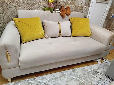 ev dekorları: Divan, İşlənmiş, Bazalı, Parça, Çatdırılma yoxdur — 2