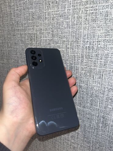 Mobil telefonlar: Samsung Galaxy A23, 64 GB, rəng - Qara, Sensor, Barmaq izi, İki sim kartlı