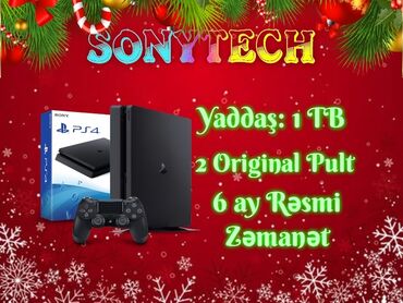 playstation 4 irshad: PlayStation 4 Slim, 1 TB, 2 Original Pult - Slim Model - Yaddaş - 1 at lalafo.az playstation 4 irshad: PlayStation 4 Slim, 1 TB, 2 Original Pult - Slim Model - Yaddaş - 1