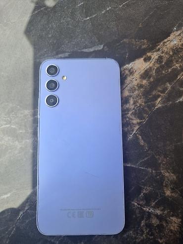 samsung notebook: Samsung Galaxy A34 5G, 128 GB, rəng - Bənövşəyi, Sensor, Barmaq izi, İki sim kartlı — 2
