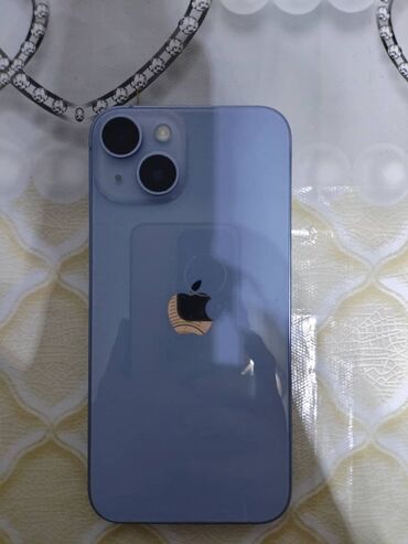 арзан телефон буу: IPhone 14, Жаңы, 128 ГБ, Көк, Каптама, Кабель, Куту, 87 %