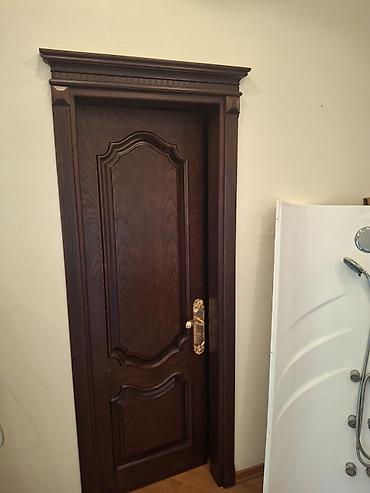supurgəlik: Klassik üslubda massiv ağac qapılar dəsti - Material: qalın massiv — 5