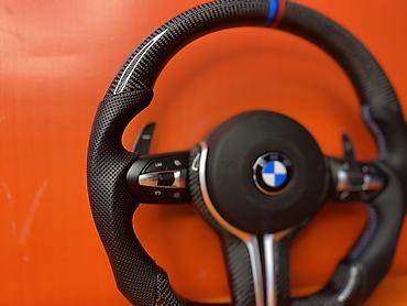 Рули: Спортивный руль BMW в стиле M Performance с выразительным карбоновым — 2