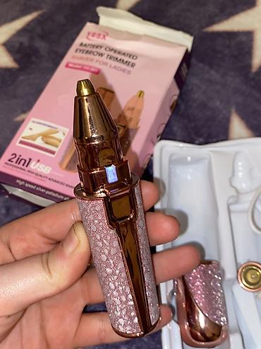 Şəxsi qulluq: 30 azn 1 defe istfade edilib YESX HX-201 qaş trimmeri (xanımlar üçün) — 6