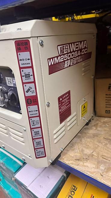 инвертор: Инверторный генератор WEMA WM2500SA-DC (бесшумный тип, в шумозащитном — 3