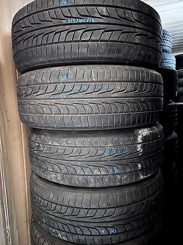 5 115: Шины 215 / 45 / R 18, Лето, Б/у, Комплект, Легковые, FIRESTONE — 1