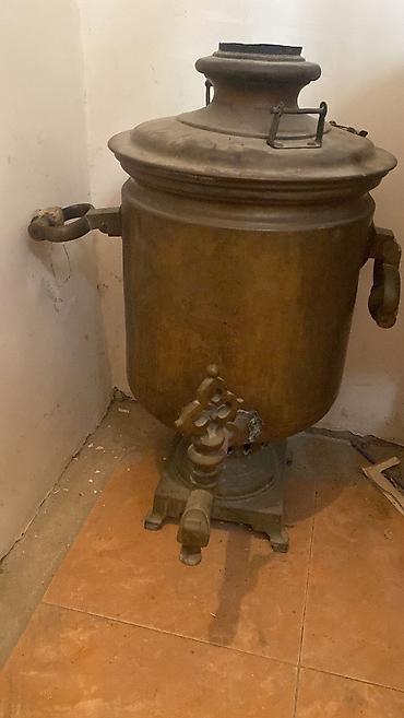 qədimi samovarlar: İşlənmiş Od Samovar, 10-dan çox l — 3